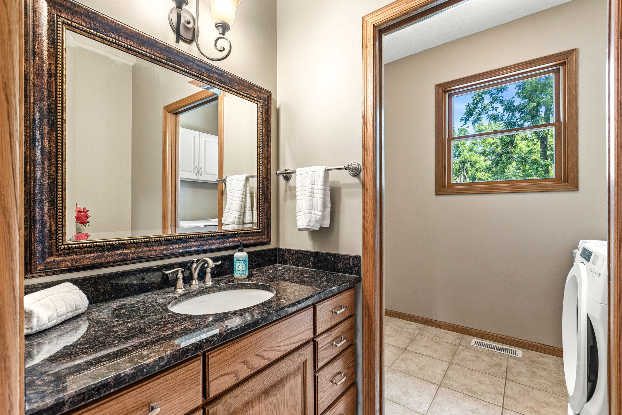 Main floor bathroom