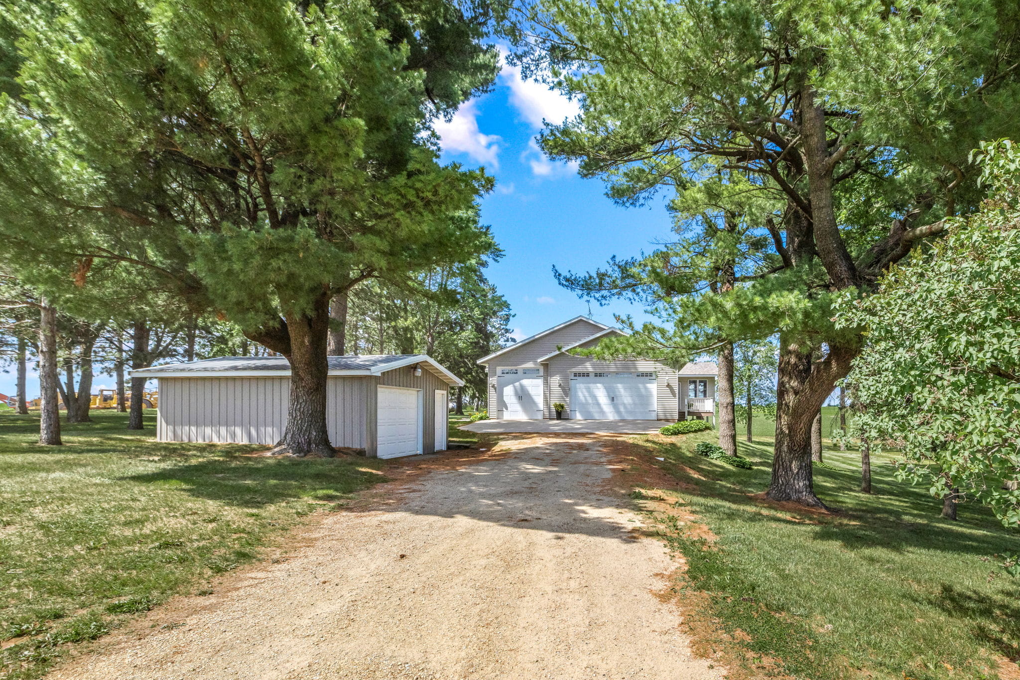 Garage and land